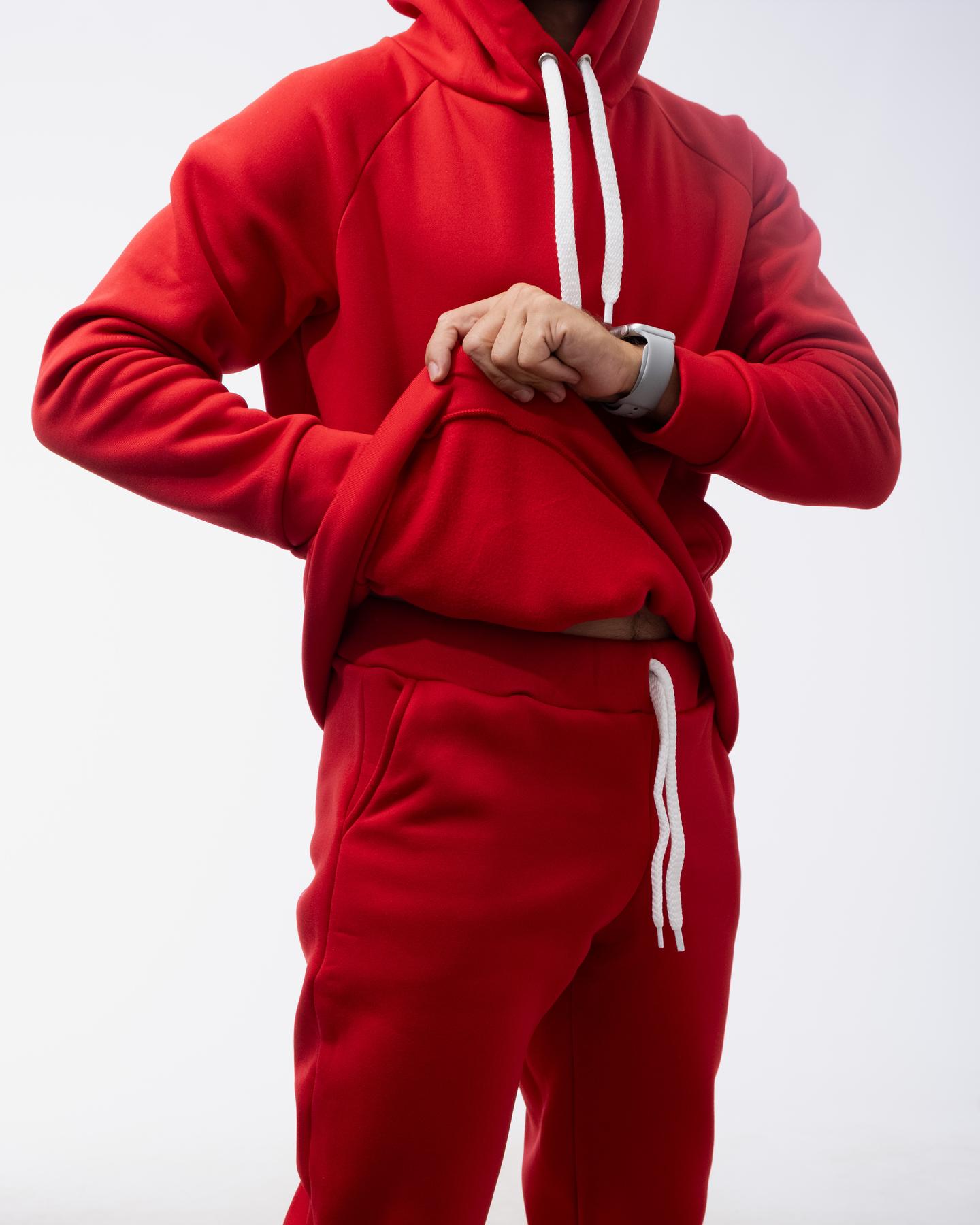 ᐉ Спортивный костюм мужской DNK Mafia Alex Red р. 50 XL Красный ...