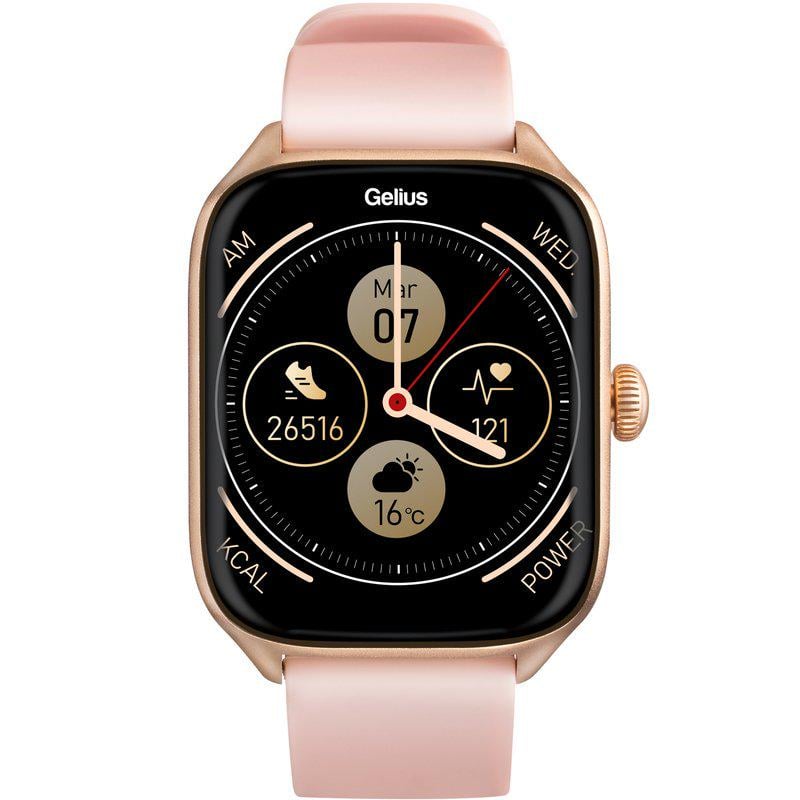 Смарт-годинник Gelius GP-SW012 Gold Rose (Amazwatch GTS) - фото 7 Смарт-годинник Gelius GP-SW012 Gold Rose (Amazwatch GTS) - фото 7