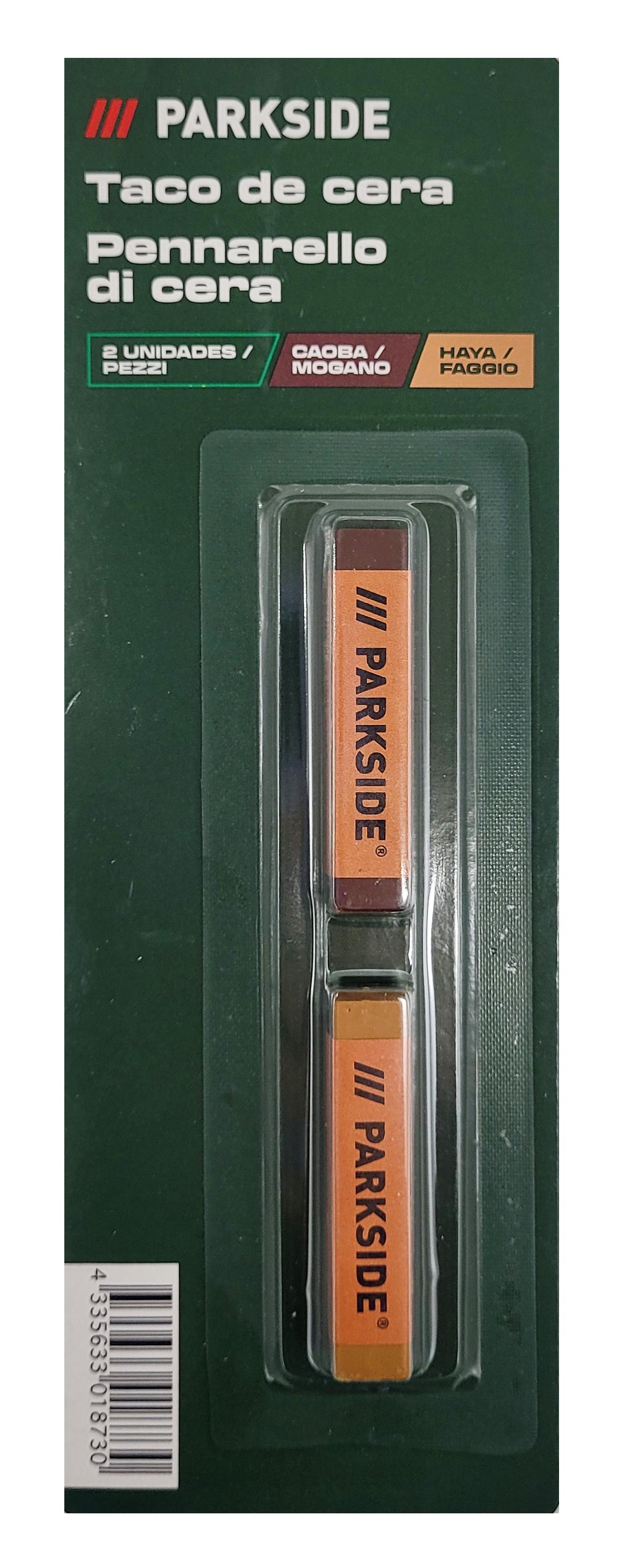 Карандаш для реставрации мебели PARKSIDE P1-00184 восковой 2 шт. Красное дерево/Бук - фото 2