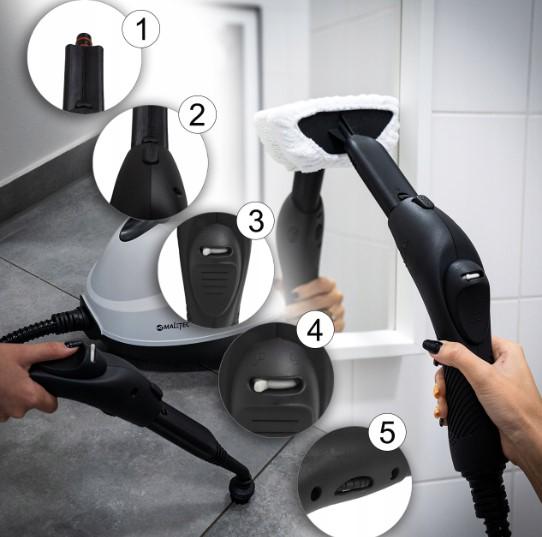 Пароочиститель MalTec HDS7000W-PRO (MLS_10984412) - фото 2