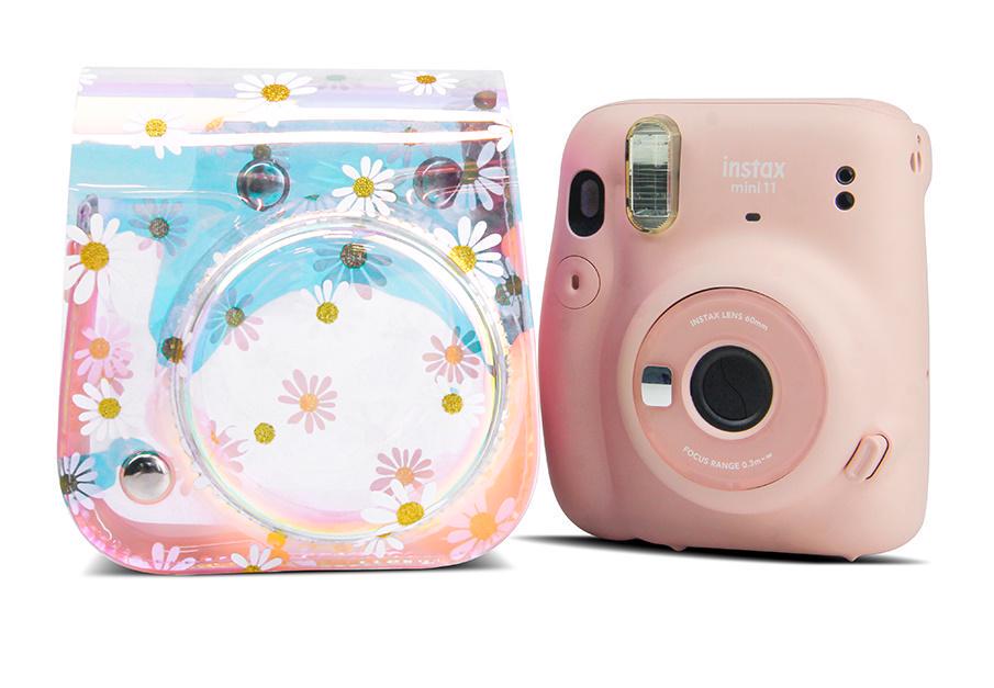 Сумка-кейс для камеры Fujifilm Instax Mini 8/9/11 Caiul Ромашка (РН1036) - фото 2