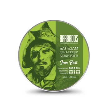 Бальзам для бороды BARBADOS Jean Bart виски табак 45 мл