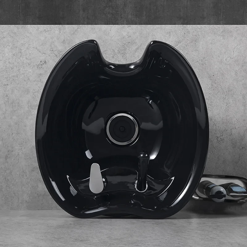 Раковина к парикмахерской мойке ДенІС professional Rumba 0331 керамическая Черный (1453071345) - фото 4 Раковина к парикмахерской мойке ДенІС professional Rumba 0331 керамическая Черный (1453071345) - фото 4