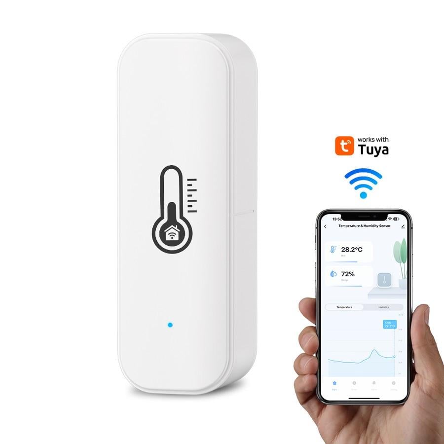 Датчик температури та вологості Tuya для розумного будинку підтримка APP повідомлення про зміну температури журнал вимірювань - фото 10 Датчик температури та вологості Tuya для розумного будинку підтримка APP повідомлення про зміну температури журнал вимірювань - фото 10