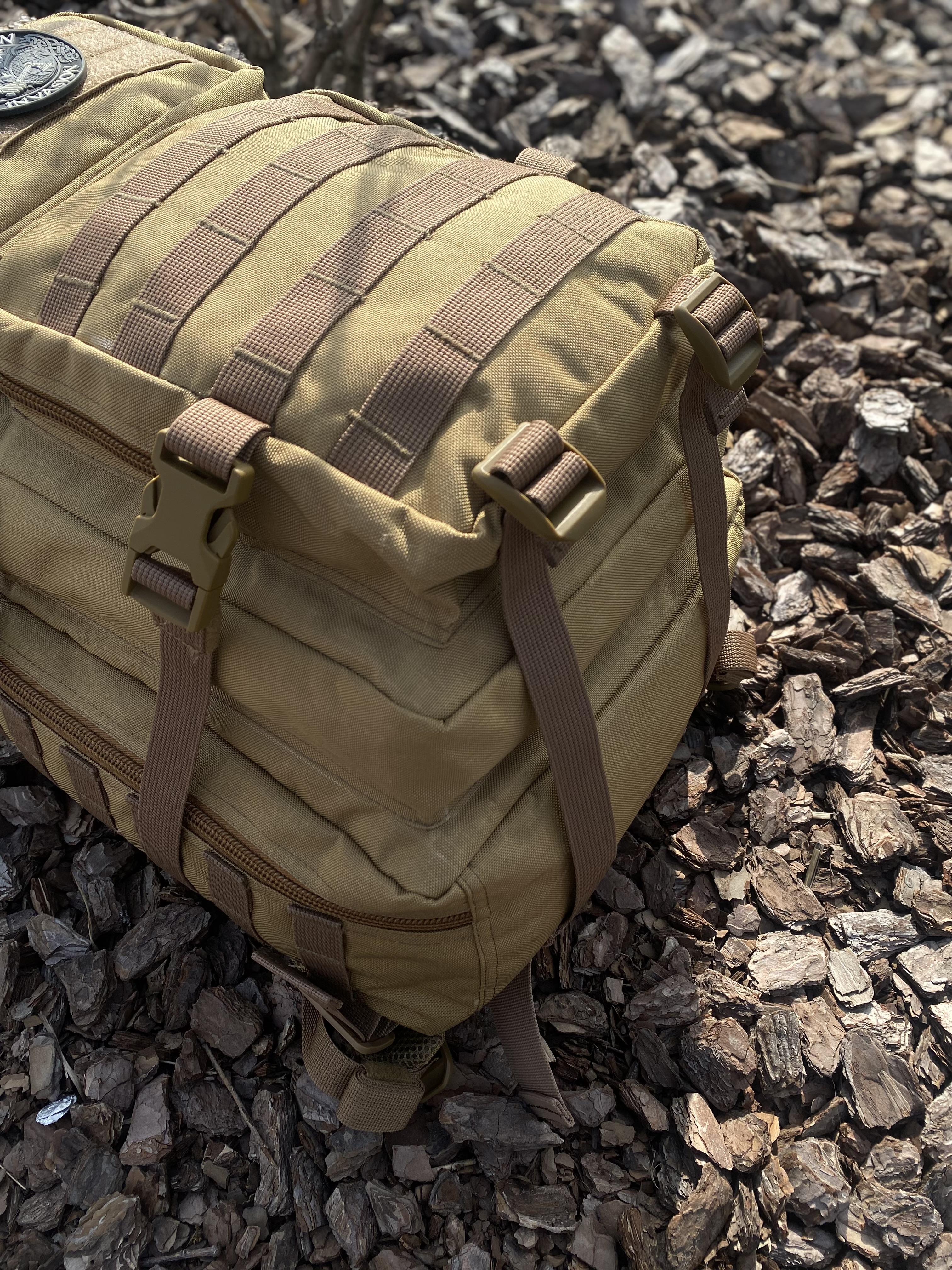 Рюкзак тактический водостойкий Molle 36 л Койот (25793863) - фото 9 Рюкзак тактический водостойкий Molle 36 л Койот (25793863) - фото 9