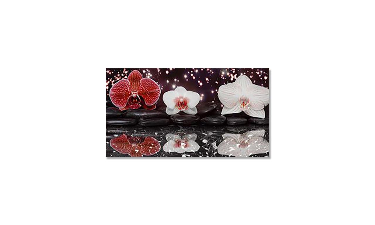 Наклейка виниловая на стол Zatarga Орхидеи/Отражение 650х1200 мм (1294193331)