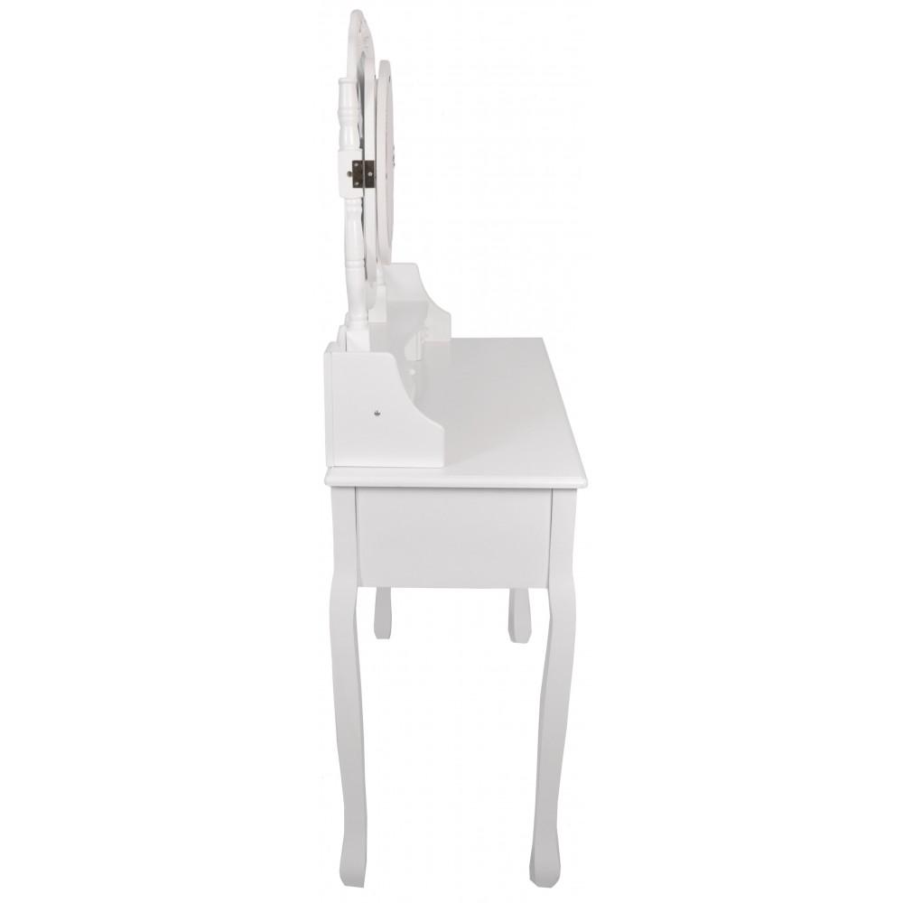 Туалетний столик Bonro-В020 червона табуретка (20000038) - фото 7 Туалетний столик Bonro-В020 червона табуретка (20000038) - фото 7