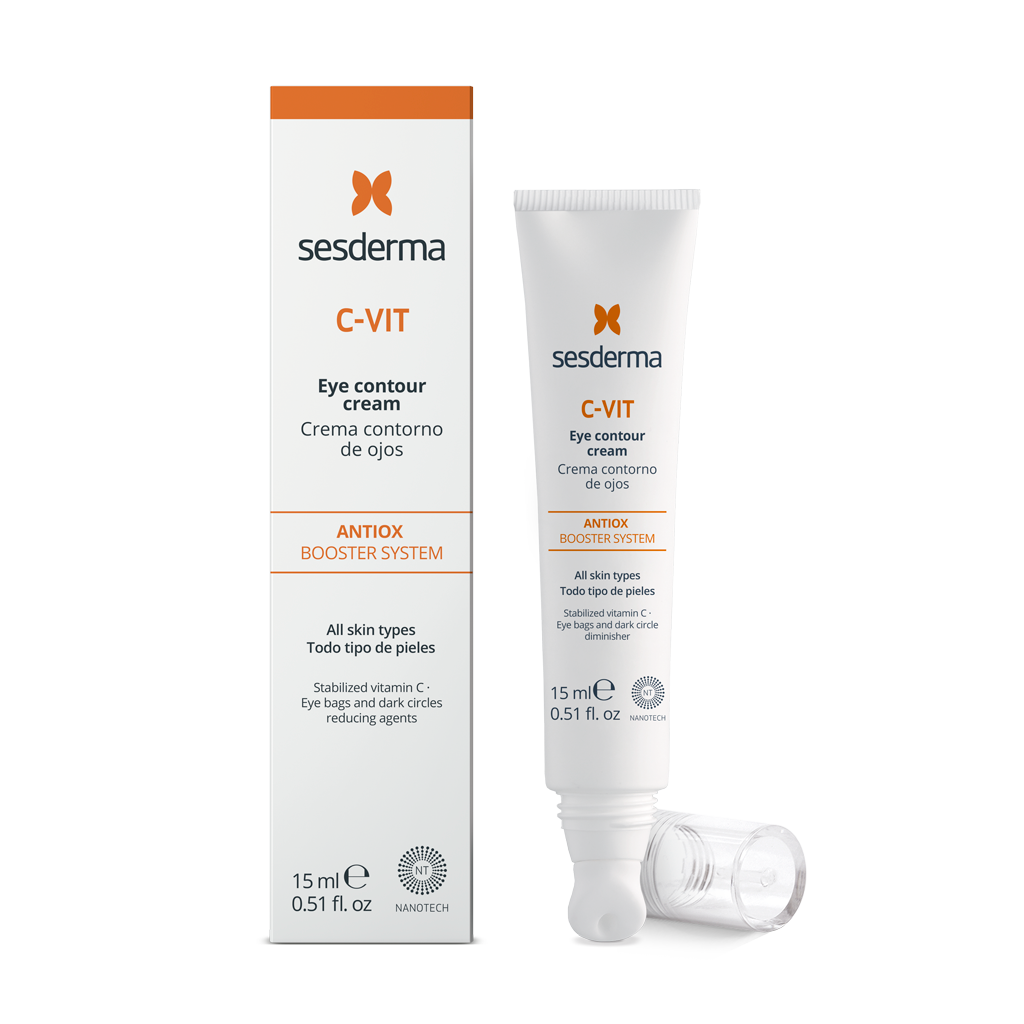 Крем для контура вокруг глаз с витамином C SesDerma C-Vit Ceramic Eye Contour Cream 15 мл (2476827715)