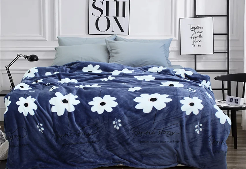 Плед велсофт TAG Tekstil ALM1913 200x220 см (1777)