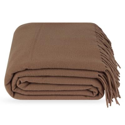 Плед овен 140х200 см Бежевый - фото 1 Плед овен 140х200 см Бежевый - фото 1