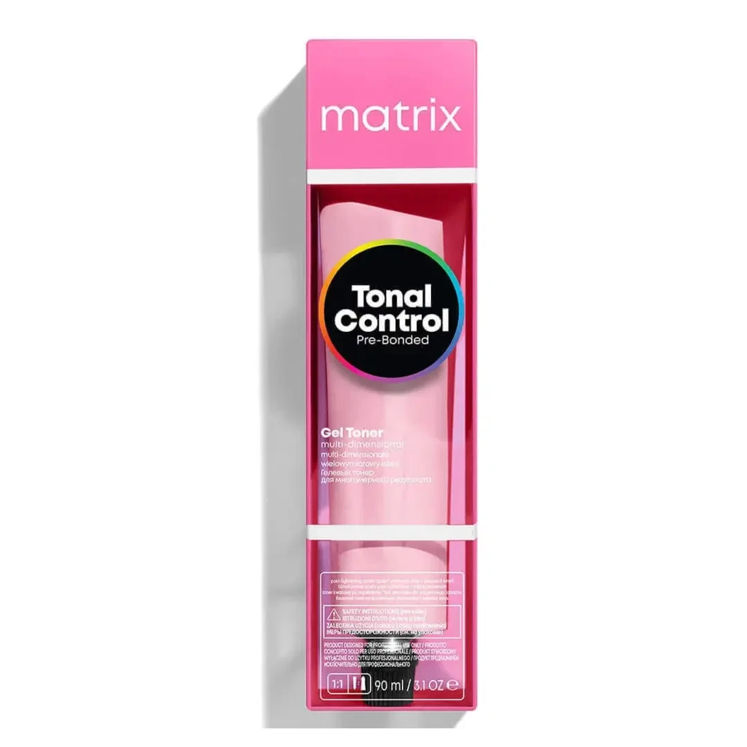 Тонер-краска гелевый на кислотной основе Matrix Tonal Control Pre-Bonded Acidic Gel Toner 7NA Темный блондин натуральный пепельный 90 мл