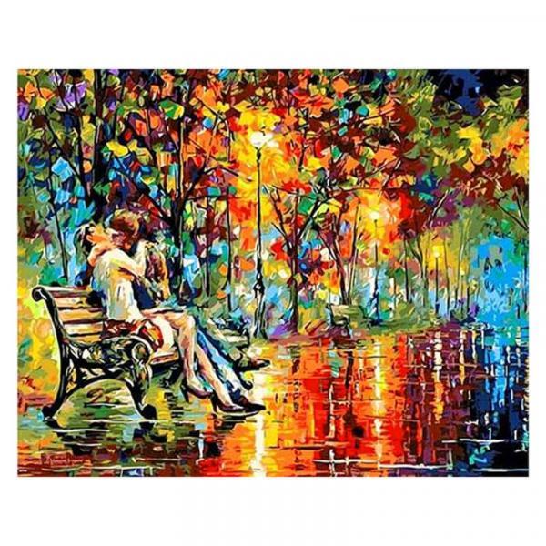 Алмазная мозаика TK Group Люди 40х30 см с рамкой в коробке (GB77778-mt)