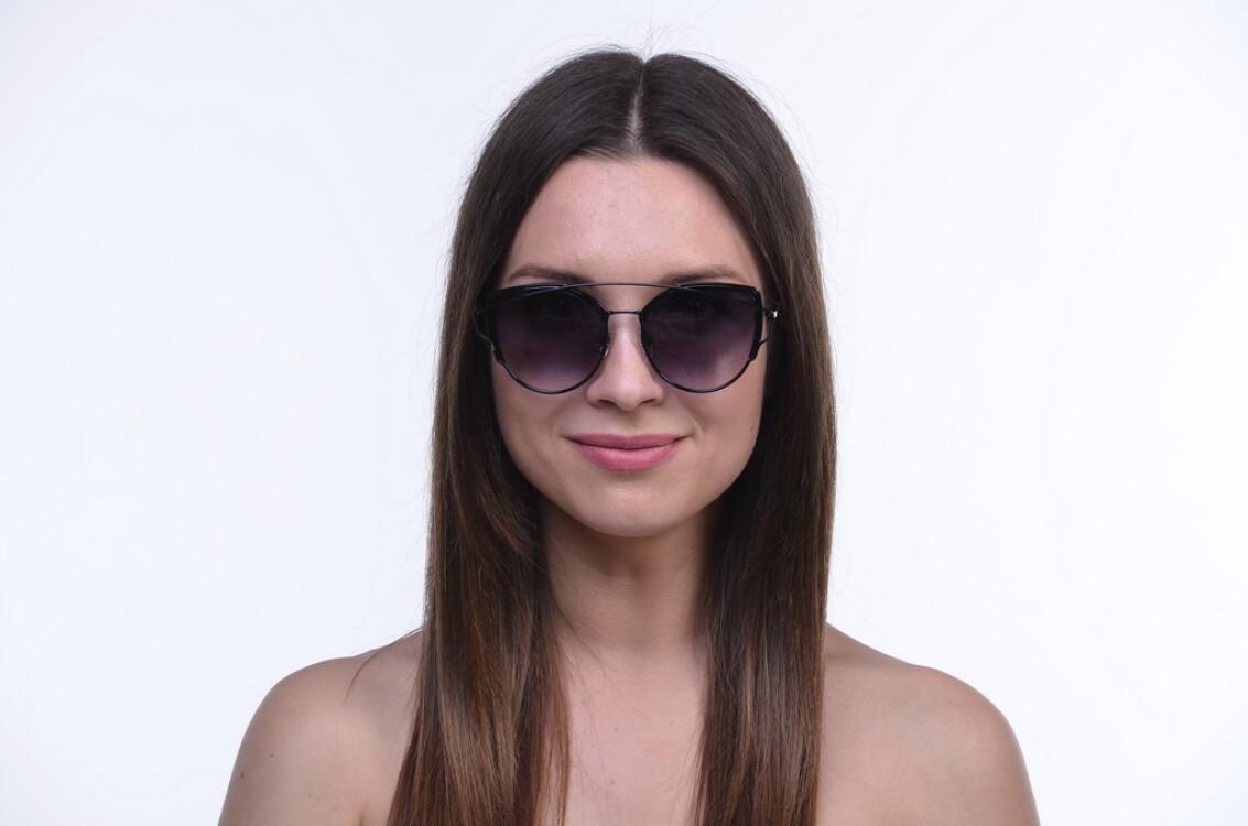 Солнцезащитные очки женские SunGlasses 8033black (o4ki-10159) - фото 5 Солнцезащитные очки женские SunGlasses 8033black (o4ki-10159) - фото 5