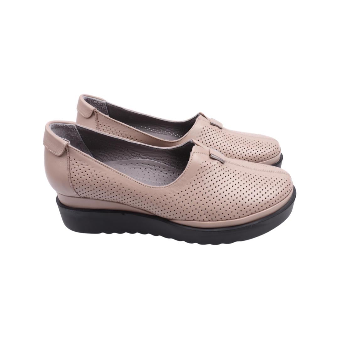 Туфли женские Phany из кожи р. 37 Капучино (256-22LTCP)