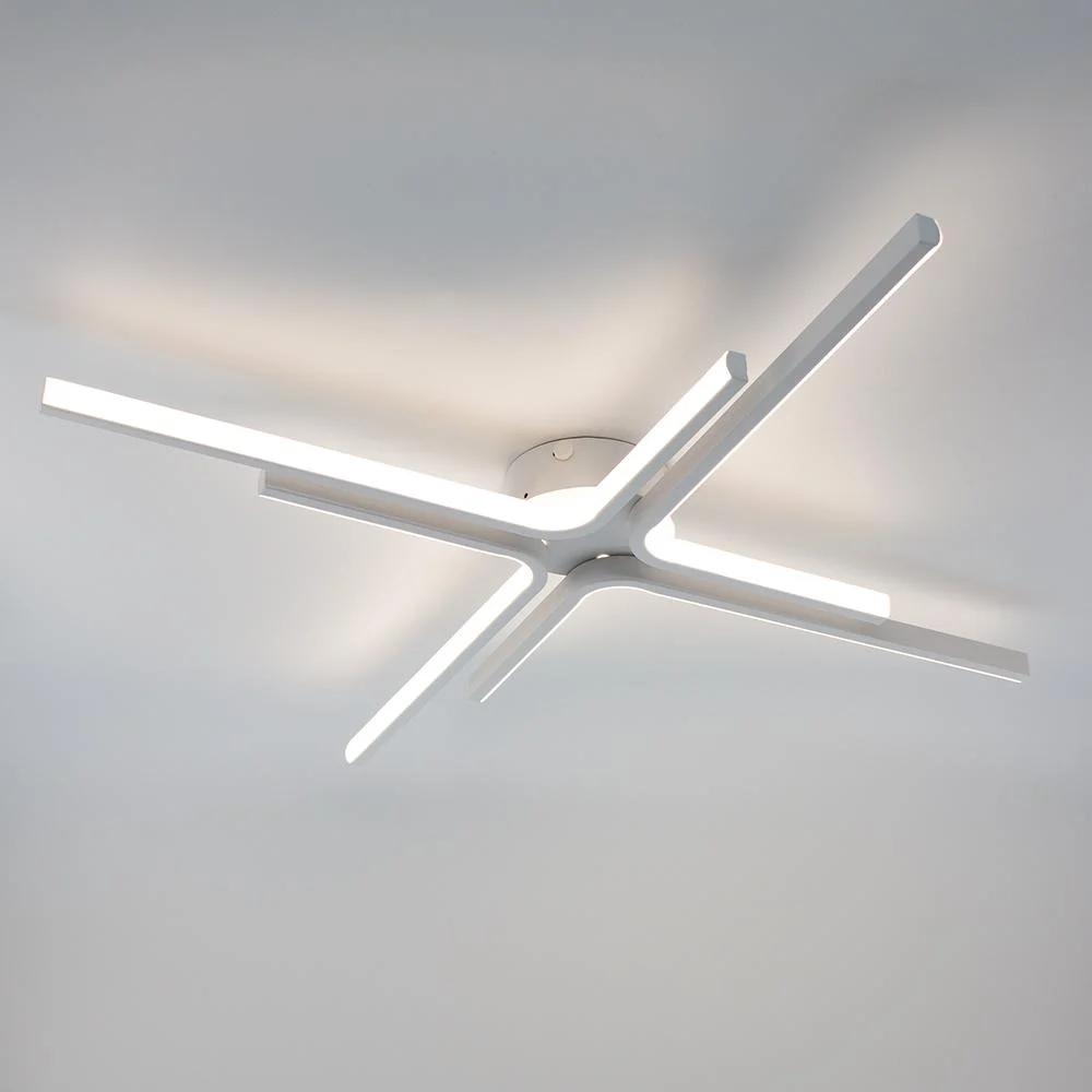 Люстра ESLLSE ESTA 4L с пультом 70W 770x60 мм Белый (10587)