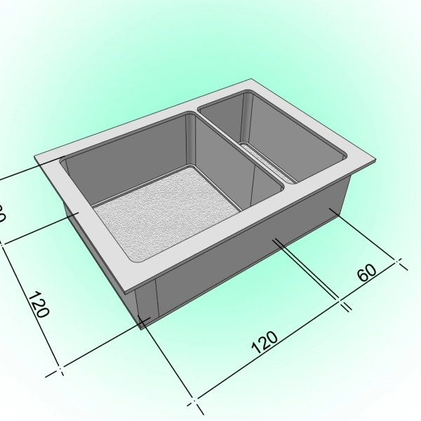 Форми для тротуарної плитки Верес-2007 Брук/Старе місто 1/3 і 2/3 60 мм 20 шт. (105030220-3274) - фото 2