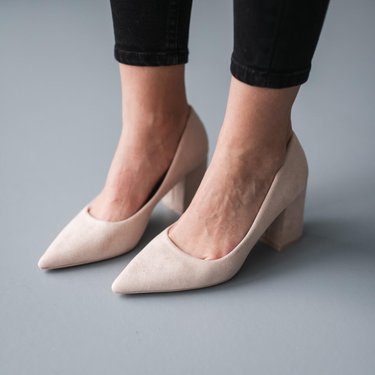 Туфли женские Fashion р. 36 23,5 см Бежевый (3782)