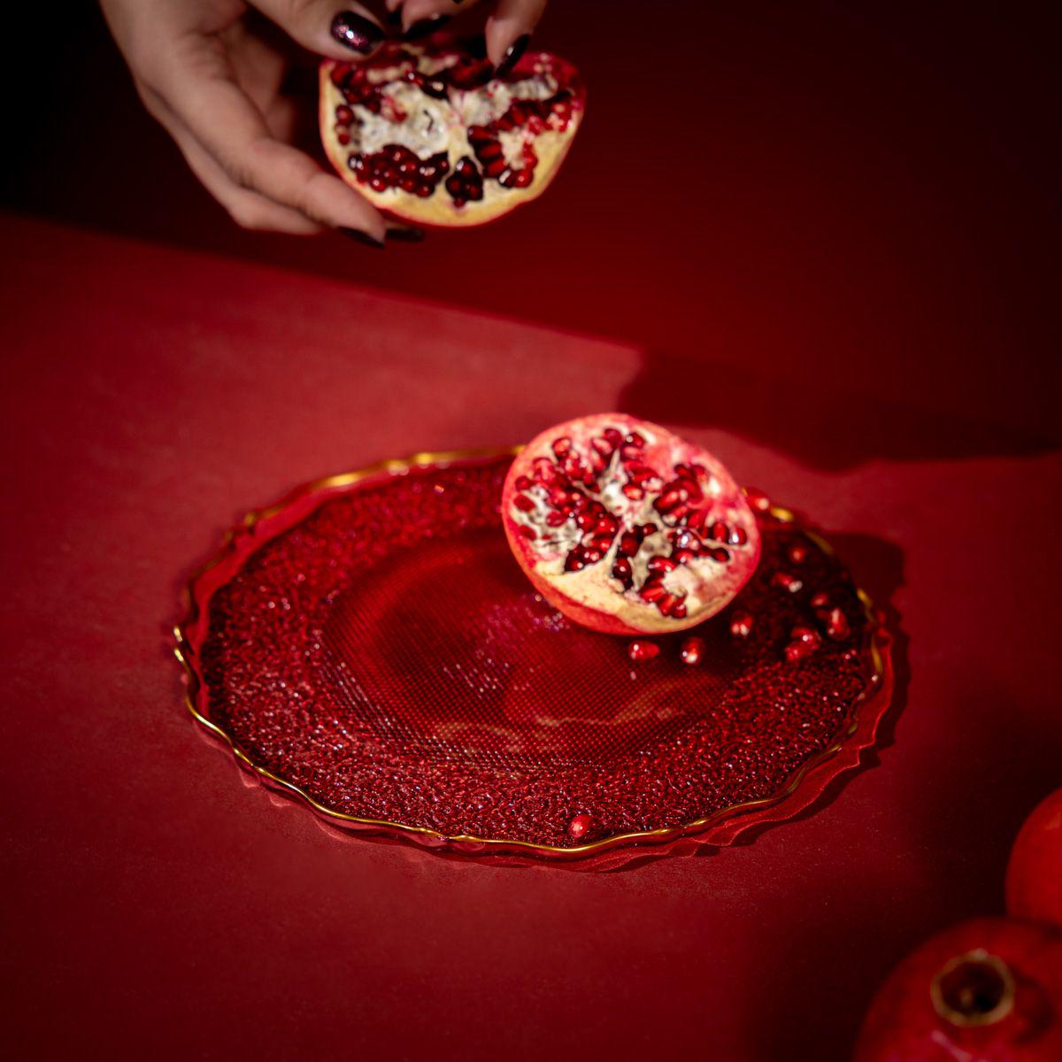 Тарілка десертна Homla LISALA 21 см Прозорий (217716) - фото 5 Тарілка десертна Homla LISALA 21 см Прозорий (217716) - фото 5