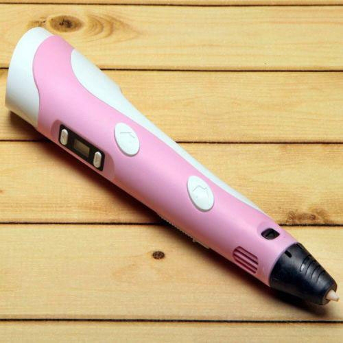 3D-ручка UKC Smart 3D Pen 2 дисплей LCD Pink (tf6039) - фото 6