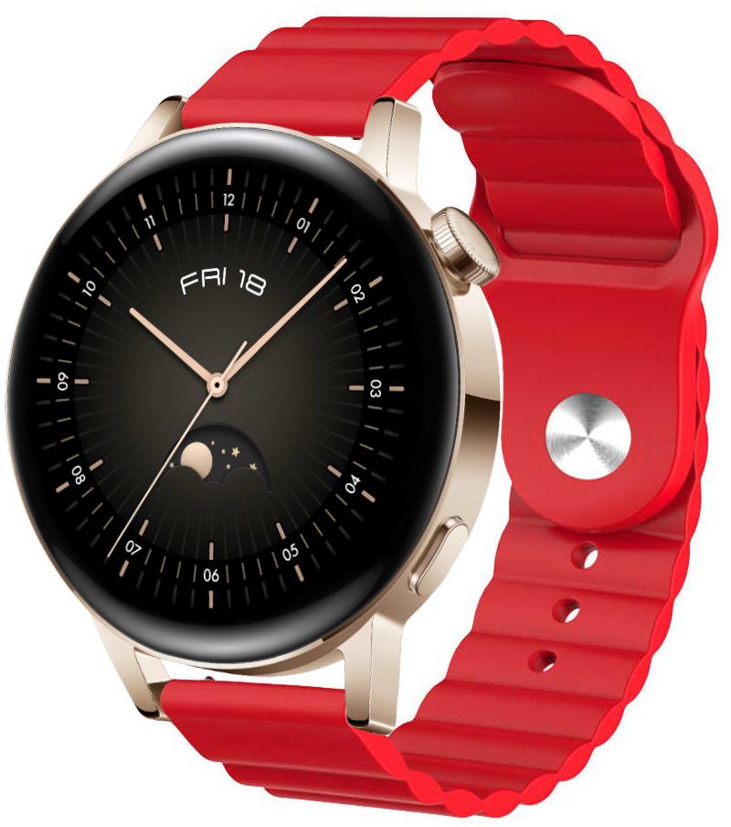 Ремешок Wave для Huawei Watch GT3 42 мм Red (26167-2D)