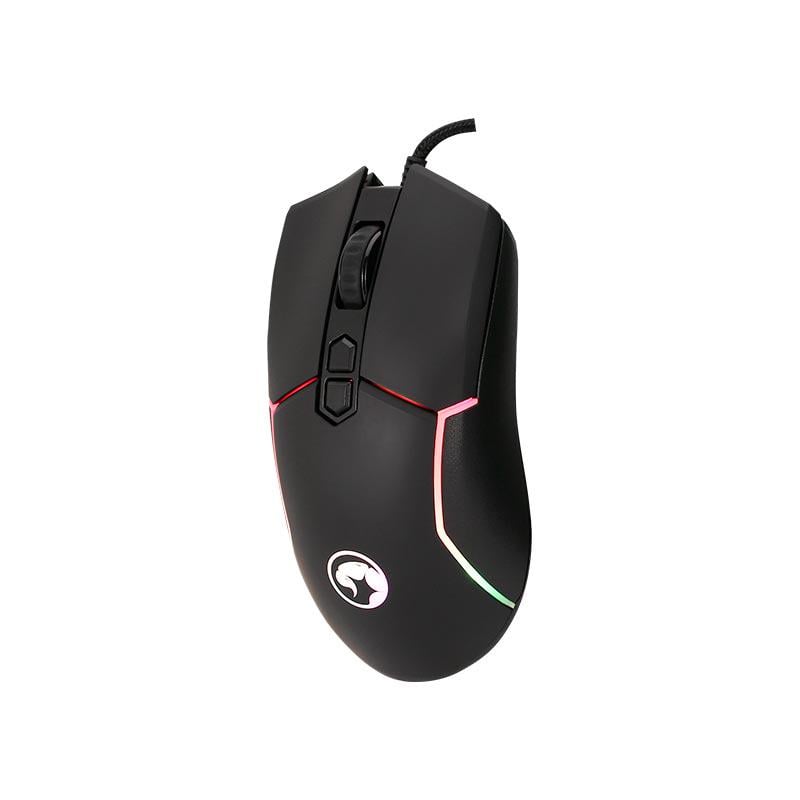 Компьютерная мышка игровая Marvo Wired Gaming Mouse M655 с RGB-подсветкой Черный (22562466) - фото 4