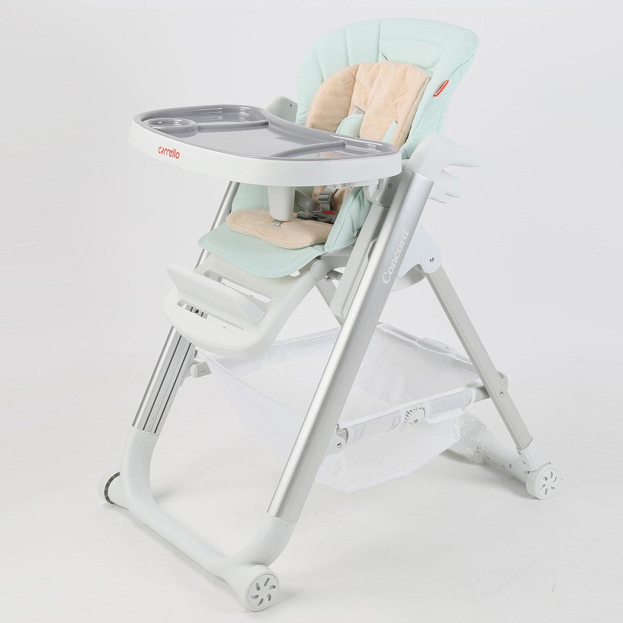 Дитячий стільчик для годування Carrello Concord Salmon Mint (CRL-7402)
