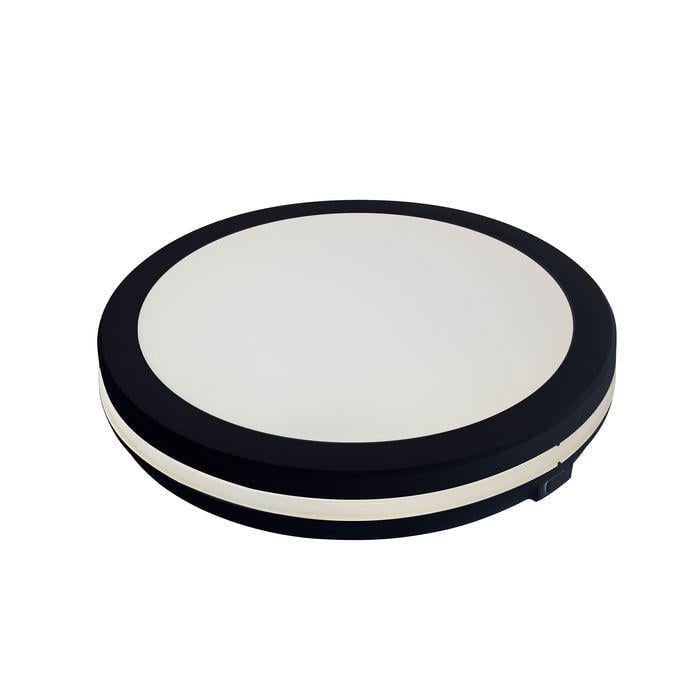 Светильник накладной пыле- и влагозащищенный HOROS ELECTRIC IP65 SCARLETT-30 3CCT 30W Черный (100828)