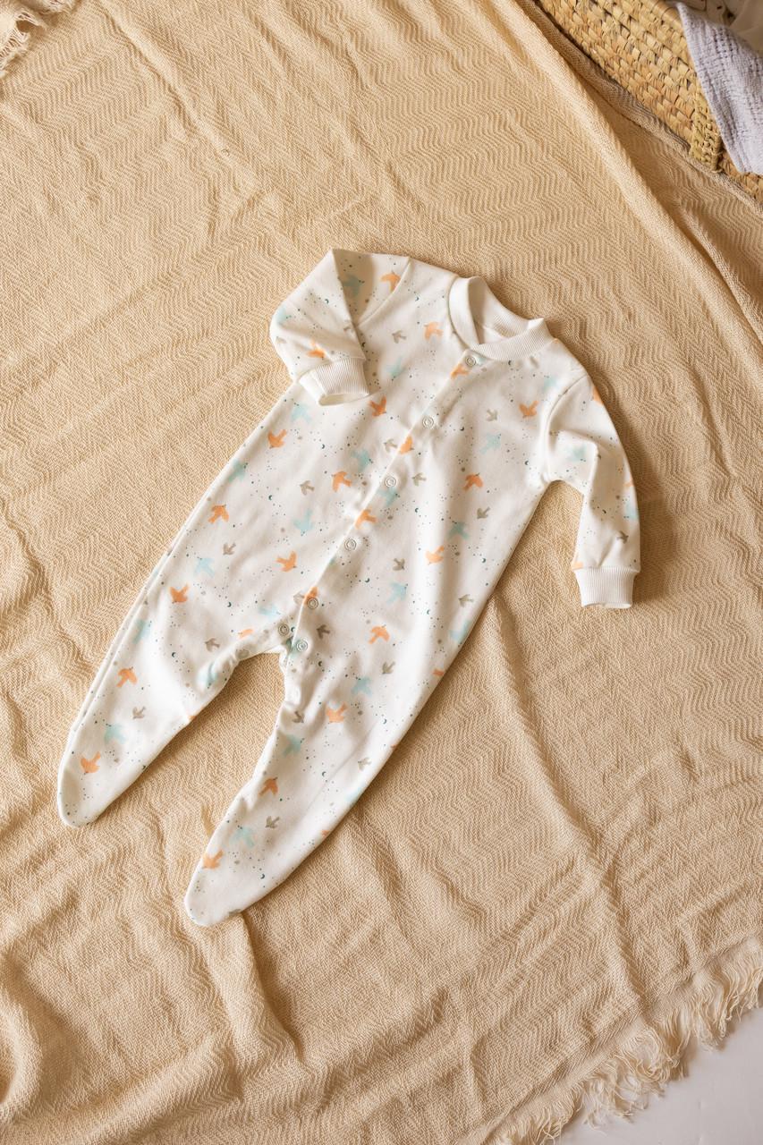 Человечки интерлок Птички 86 см (2627475002)