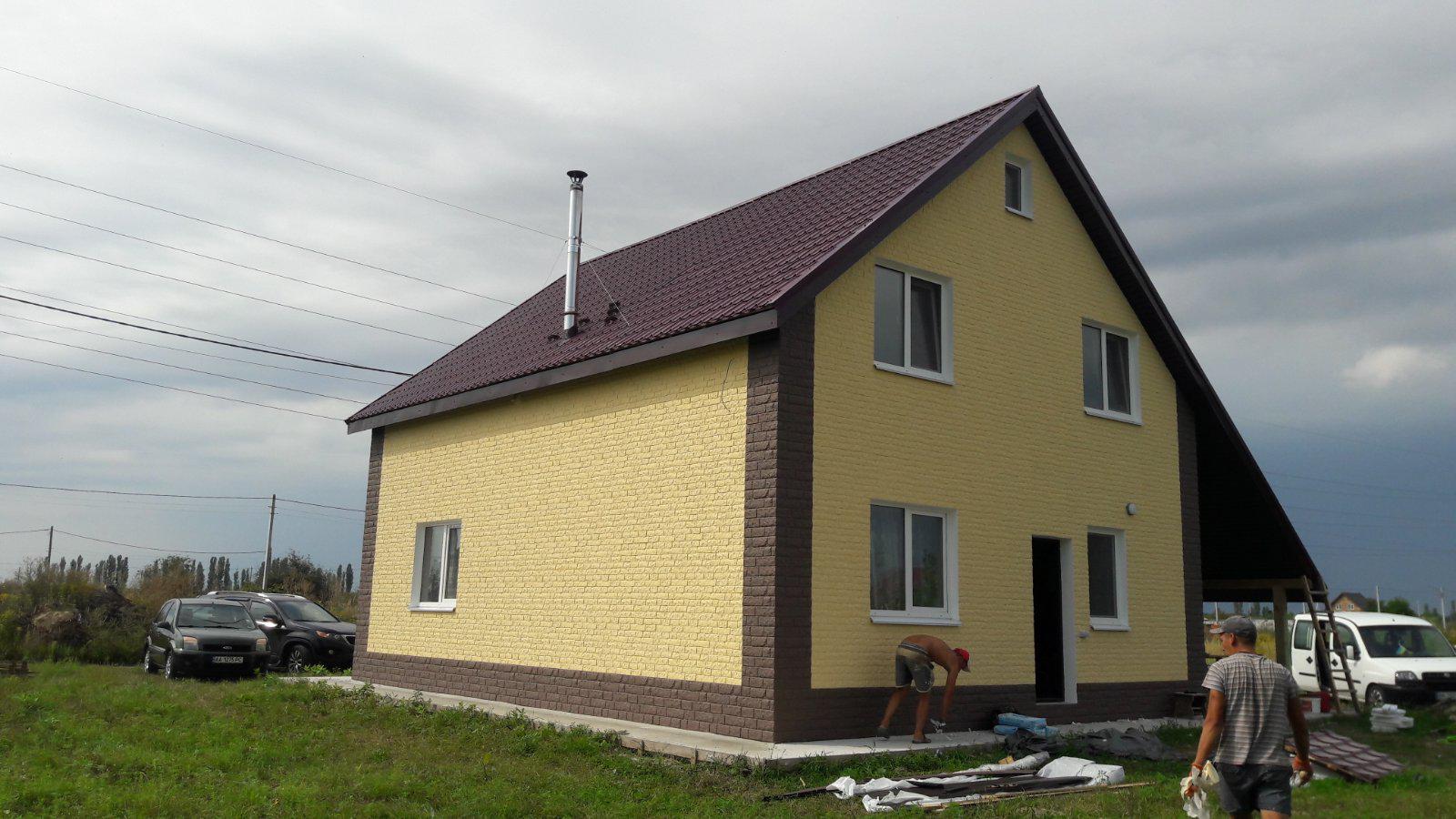 Термопанель фасадная на пенопласте Кирпич гладкий 500х500х30 мм (9825802) - фото 4 Термопанель фасадная на пенопласте Кирпич гладкий 500х500х30 мм (9825802) - фото 4