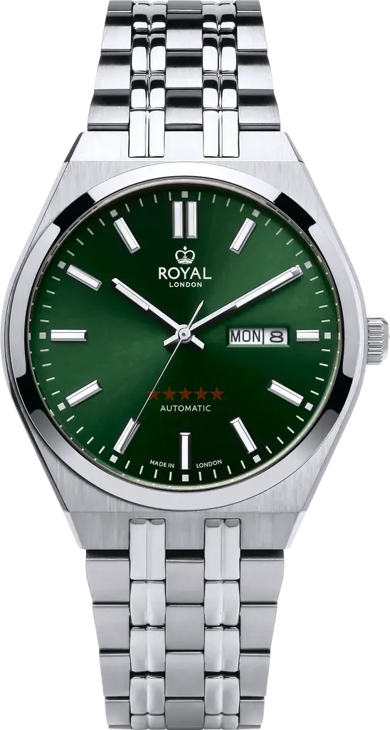 Наручные часы мужские Royal London 41528-03 со стальным корпусом WR 50 м Зеленый (3145756552) Наручные часы мужские Royal London 41528-03 со стальным корпусом WR 50 м Зеленый (3145756552)
