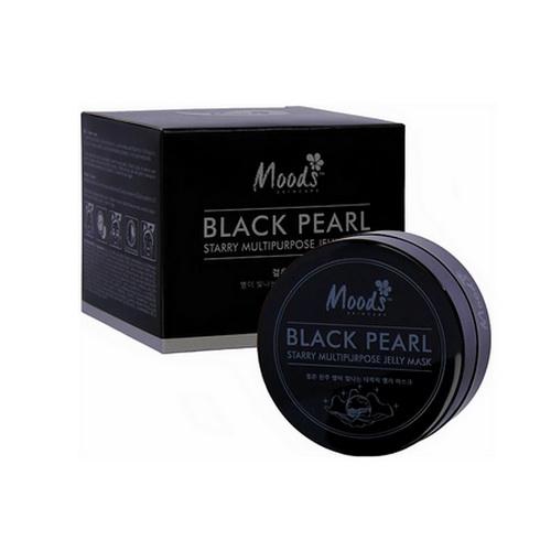 Патчи под глаза Moods антивозрастные с черной жемчужиной от морщин 60 шт.