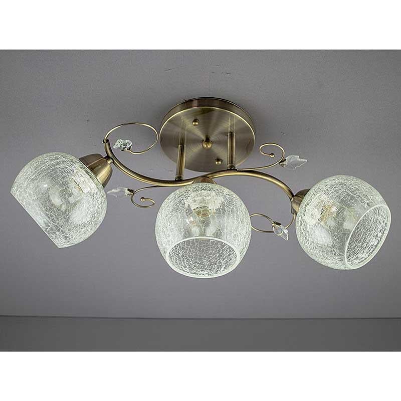 Люстра стельова Light House SH-12607/3 AB Бронзовий (9358)