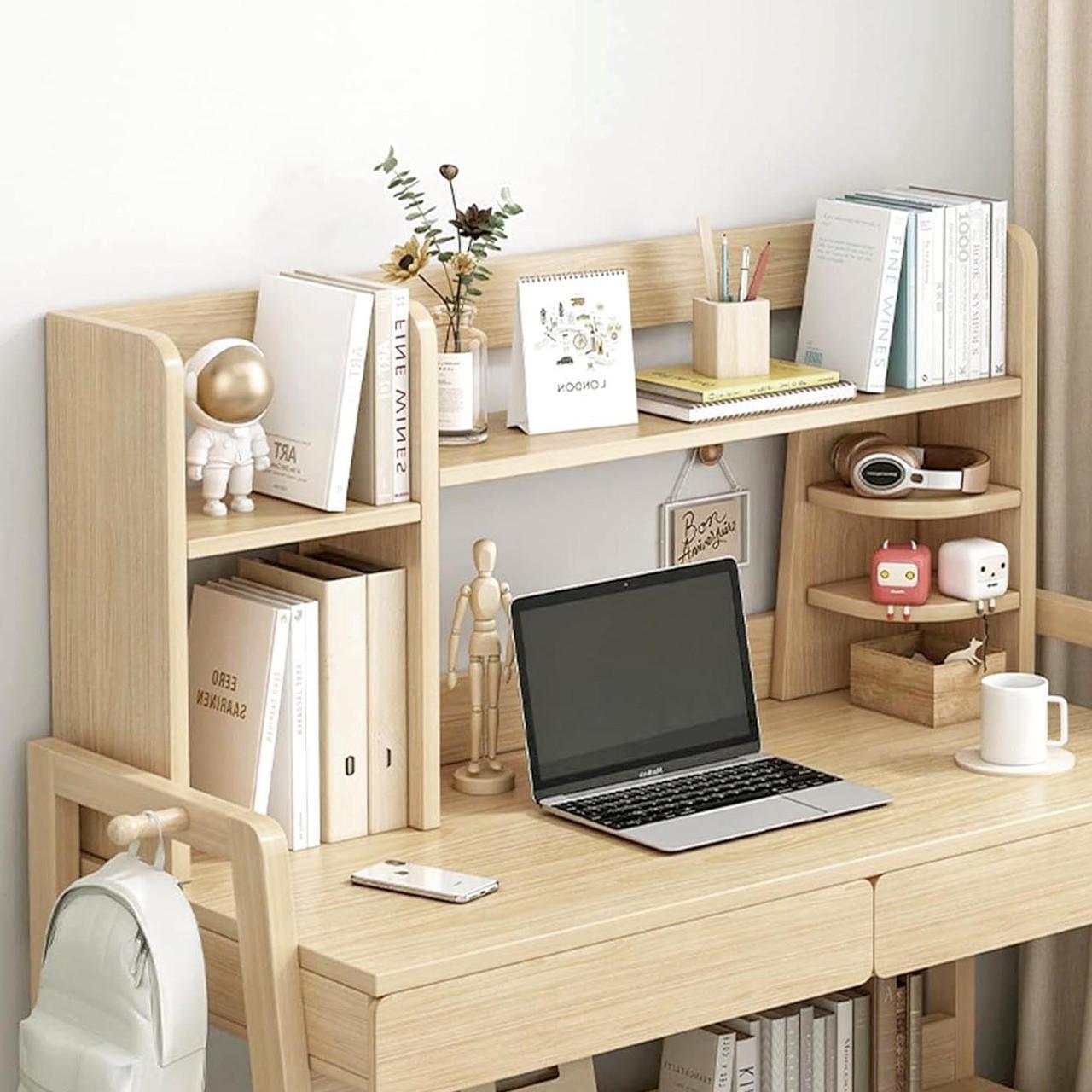 Полка-надстройка настольная из дерева Росалюкс бланже (АКД-015301)