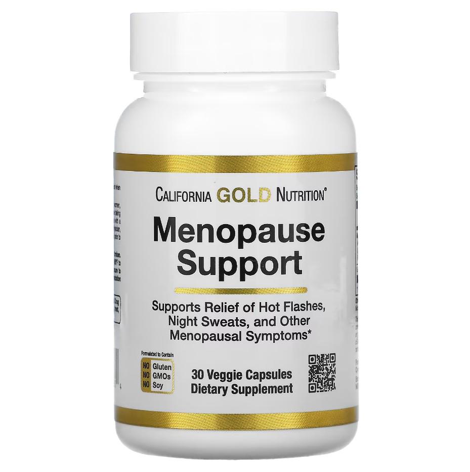 Натуральна добавка California Gold Nutrition Menopause Support 30 капсул (CGN-02061)
