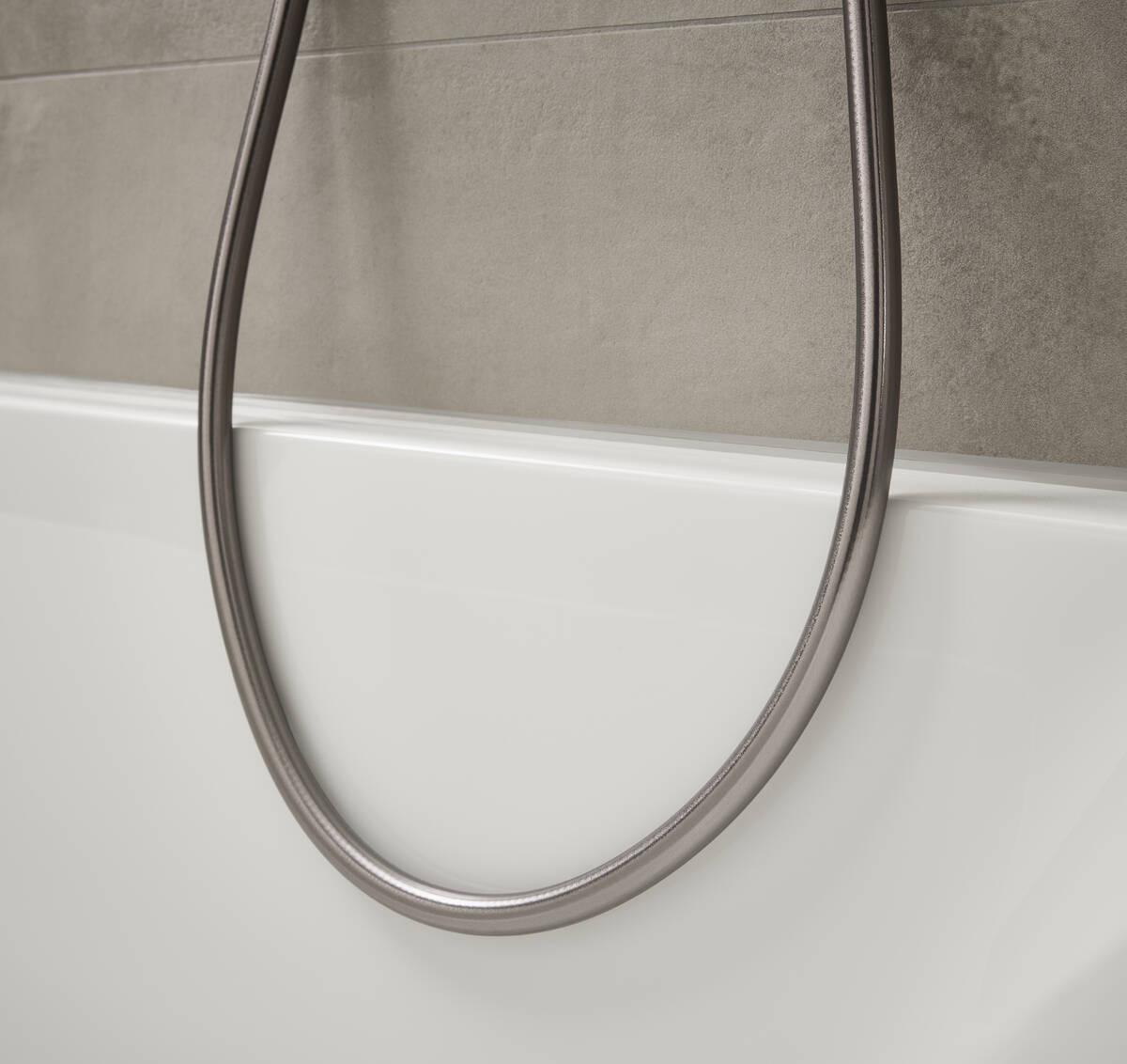 Шланг для душа силиконовый Hansgrohe Isiflex 28276340 1600 мм Черный (131446) - фото 10