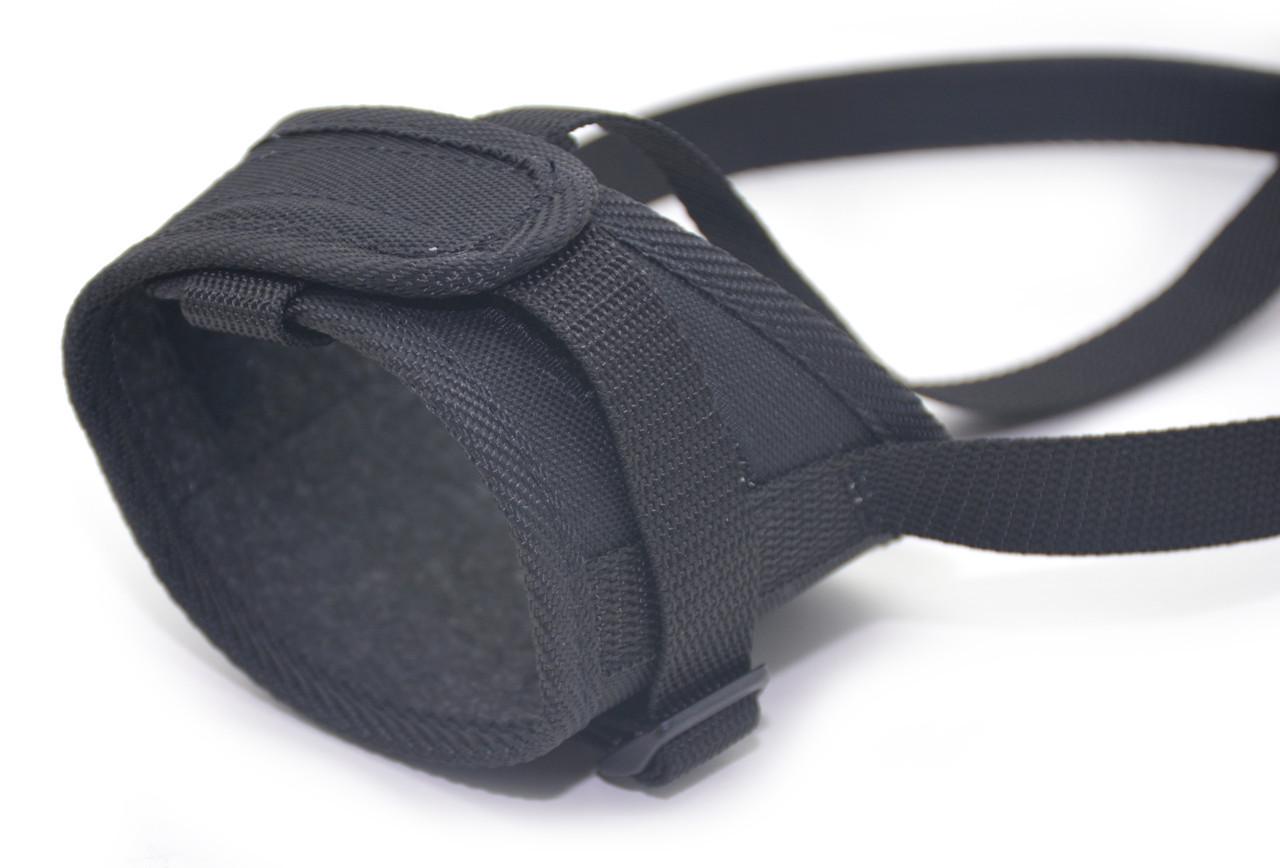 Намордник тканевый для собак Zoo-hunt Спорт №2 19-24 см Черный (1037) - фото 4 Намордник тканевый для собак Zoo-hunt Спорт №2 19-24 см Черный (1037) - фото 4