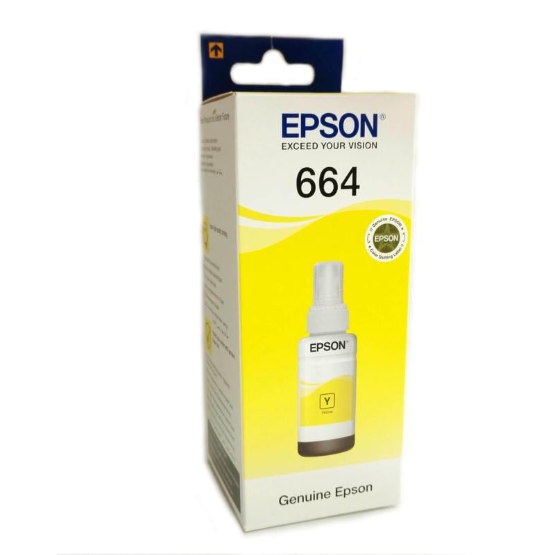 Чернило Epson Т6644 L100/L200/L300 Yellow