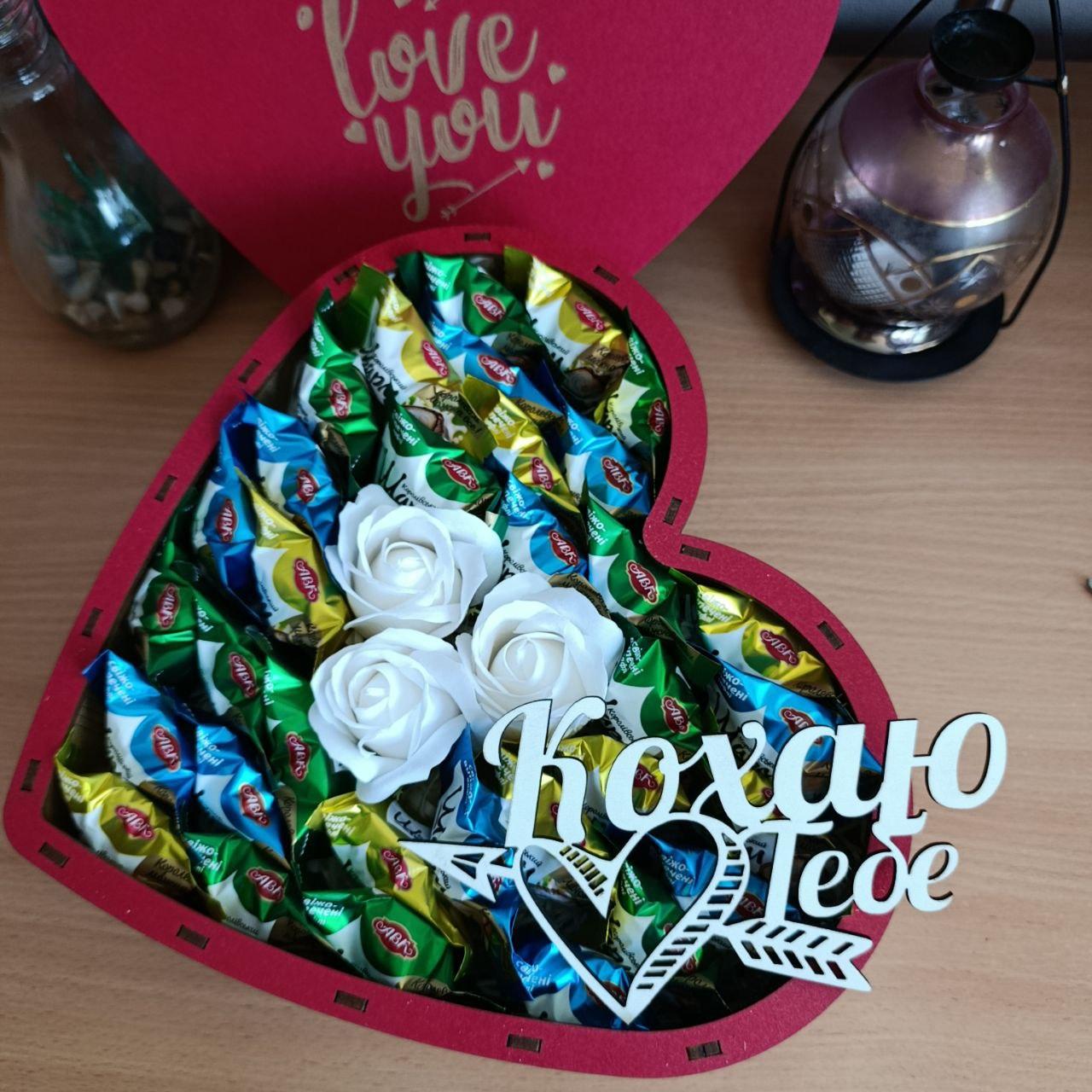 Бокс с конфетами на праздник (ar286) - фото 2