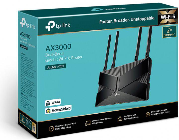 Маршрутизатор TP-Link Archer AX53 (45579) - фото 5