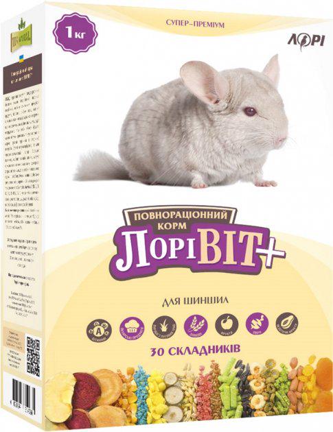 Корм для шиншилл ЛориВит+ 1 кг (A-003733) Корм для шиншилл ЛориВит+ 1 кг (A-003733)