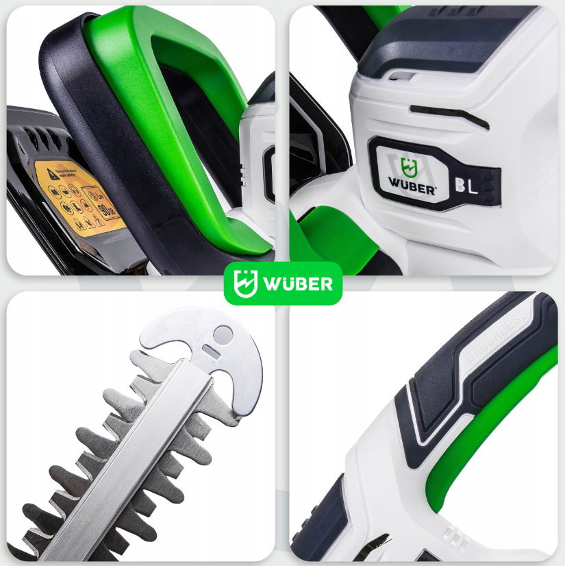 Кусторез аккумуляторный 51 см/аккумулятор 20В 2Ач Wuber - фото 8 Кусторез аккумуляторный 51 см/аккумулятор 20В 2Ач Wuber - фото 8