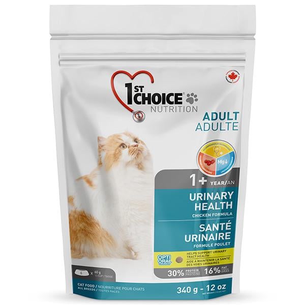 Корм сухий для котів схильних до сечокам'яної хвороби 1st Choice Urinary Health 340 г (11237440)