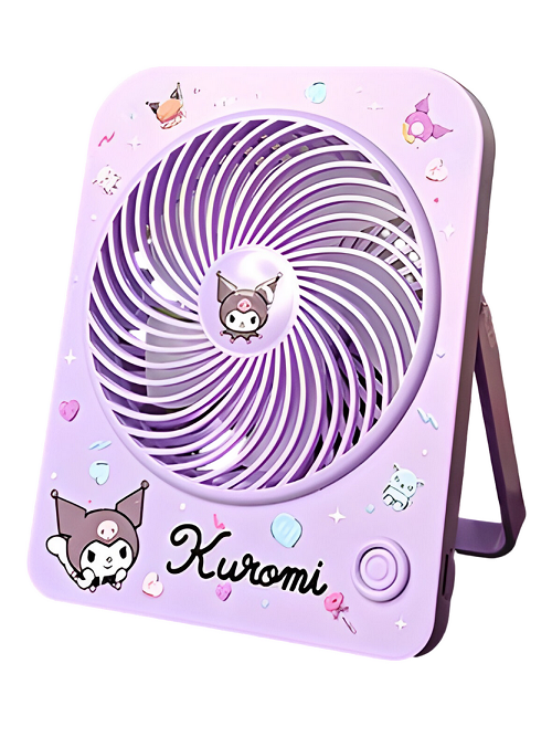 Детский настольный вентилятор Куроми Фиолетовый (6830A)