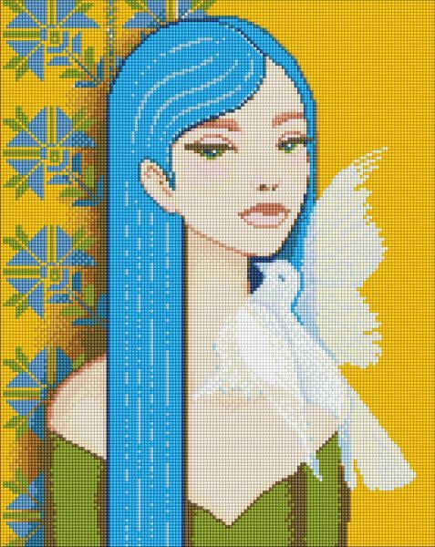 Алмазная мозаика на подрамнике Идейка Весточка от любимого с голограммными стразами АВ 40x50 см (AMO7537)