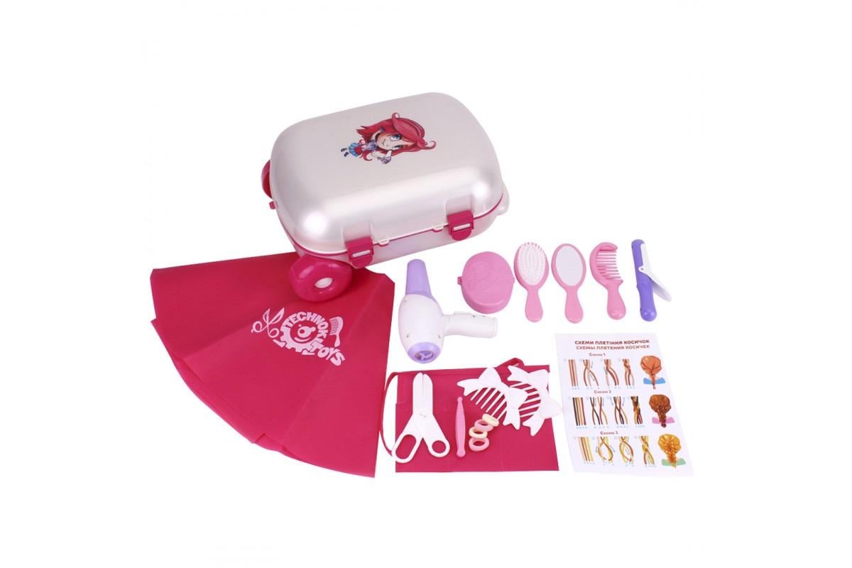 Набор парикмахера игровой ТехноК для девочки 17 пр. (6993)