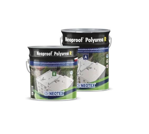 Гідроізоляція полімочевіна для покрівель Neotex Neoproof Polyurea R А+В 1 кг