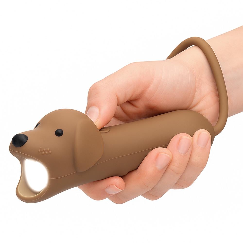 Ліхтарик дитячий LOSSO Собака силіконовий 3,5 Вт (541980330) - фото 8 Ліхтарик дитячий LOSSO Собака силіконовий 3,5 Вт (541980330) - фото 8