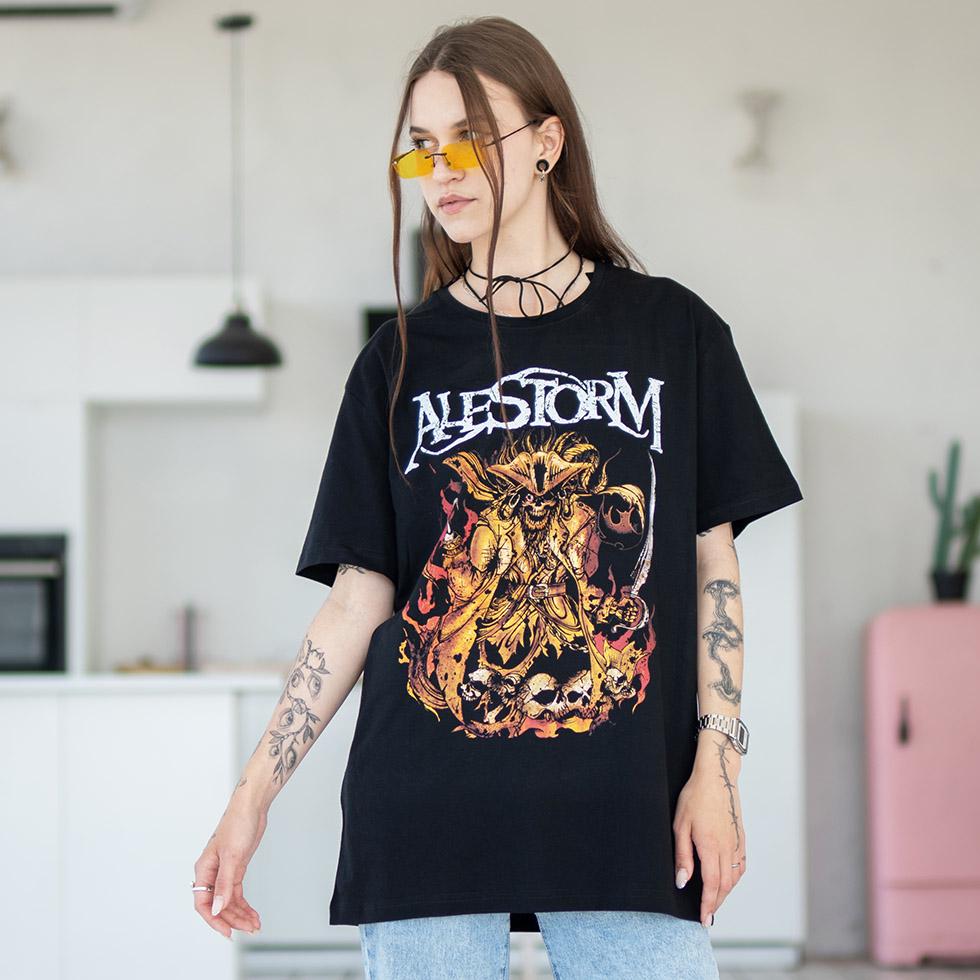 Футболка унисекс Alestorm We Are Here To Drink M Черный (00000002218)