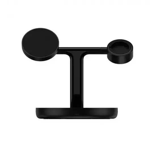 Устройство беспроводное зарядное BASEUS Swan Wireless Magnetic Charging Bracket WXTE000101 3в1 20W Black