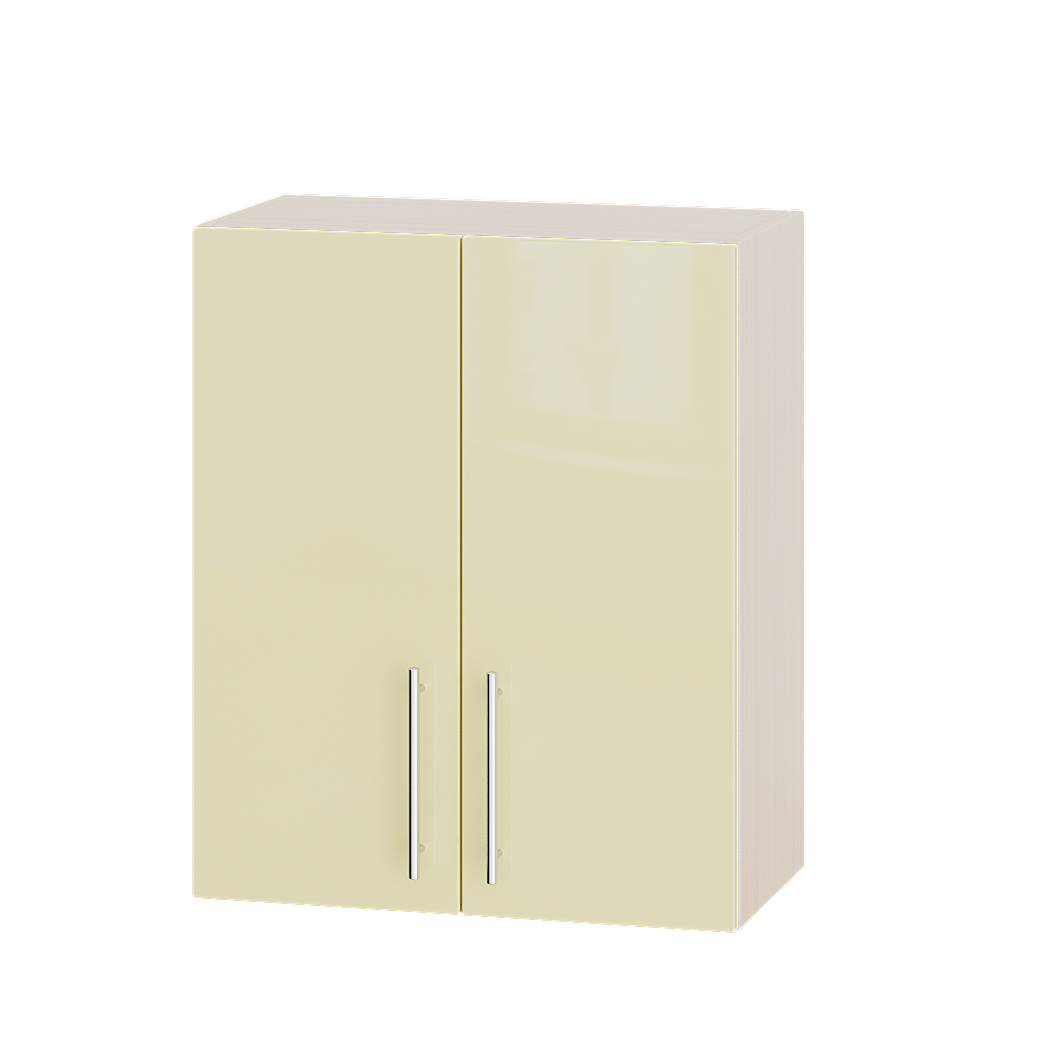 Шафа верхня Еверест Модерн модуль Верх В10-600 60х30х72 см Ваніль глянець/Дуб Молочний (04905) - фото 1 Шафа верхня Еверест Модерн модуль Верх В10-600 60х30х72 см Ваніль глянець/Дуб Молочний (04905) - фото 1